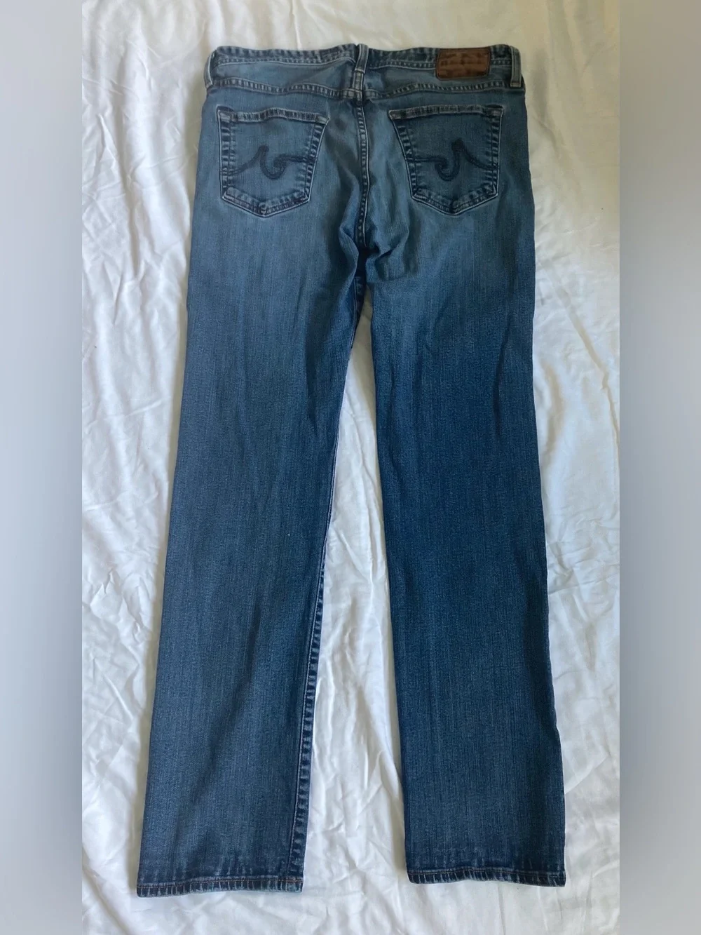 AG Adriano Goldschmied  The Graduate Jeans Made in USA 36X34 South Gate, CA.2016